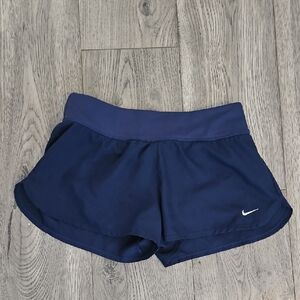 Nike Women's Deep Blue Athletic Shorts